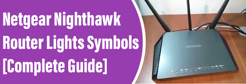 Netgear Nighthawk Router Lights Symbols